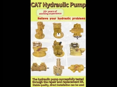 Partes hidráulicas, bomba hidráulica, motor oscilante, motor de viaje