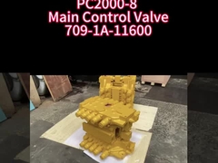 PC2000-8 Válvula de control principal 709-1A-11600 709-1A-11100 para excavadoras Komatsu